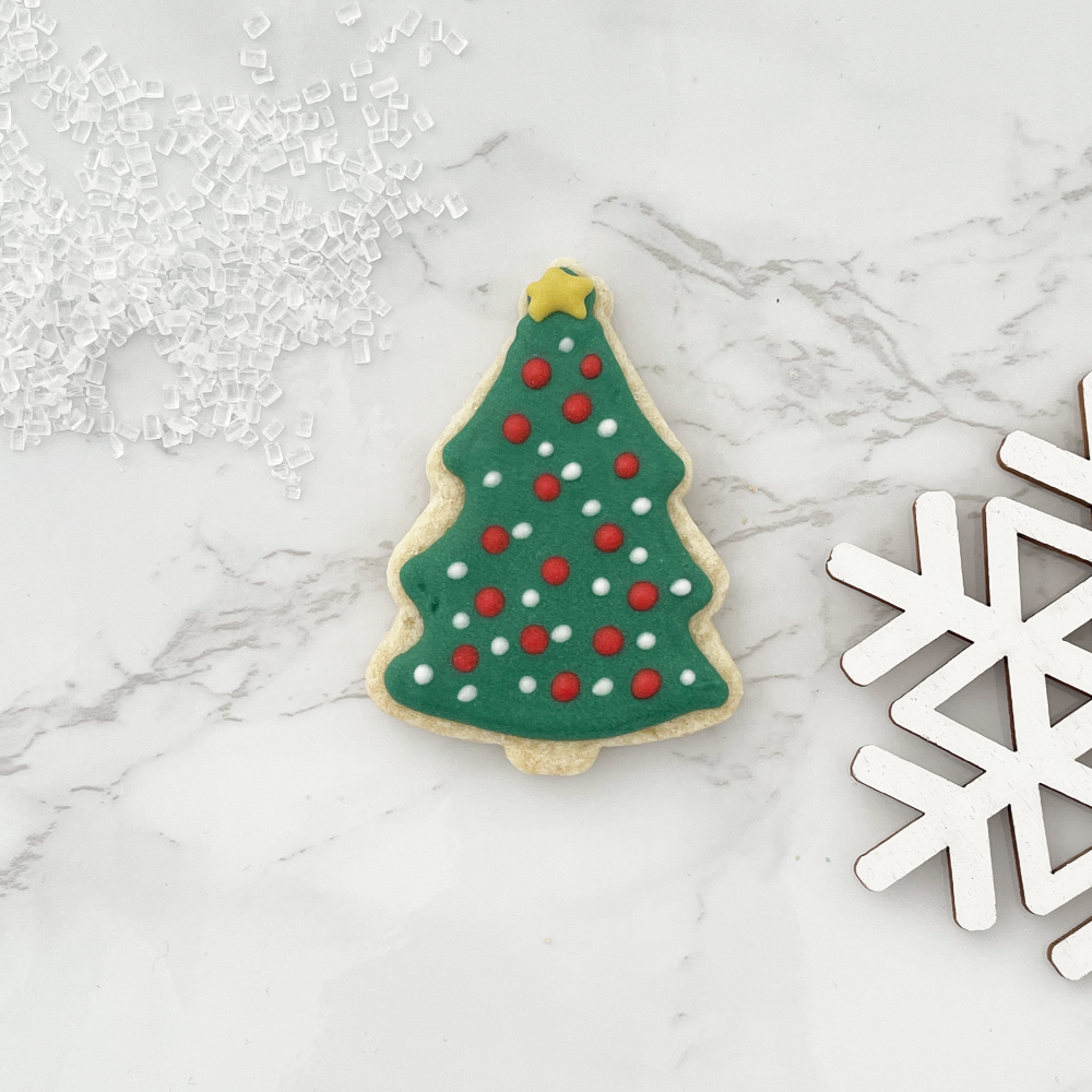 Árbol de Navidad con estrella - Navidad - Cortador galletas