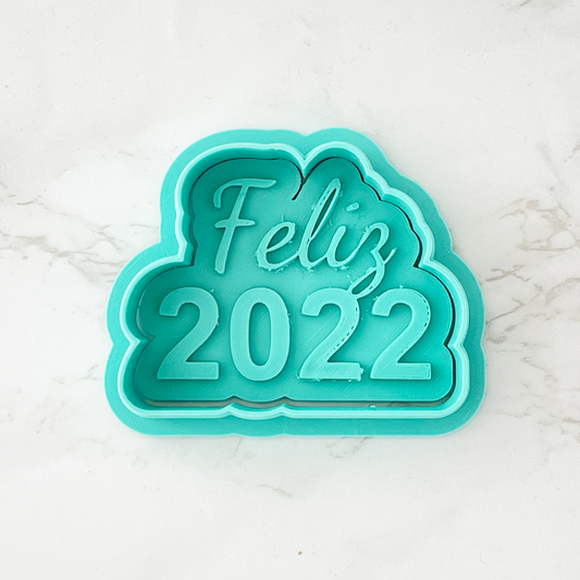 Feliz 2023 - Navidad - Cortador galletas